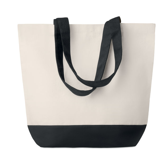 Sac de plage toile 280gr/2      Couleur:Noir