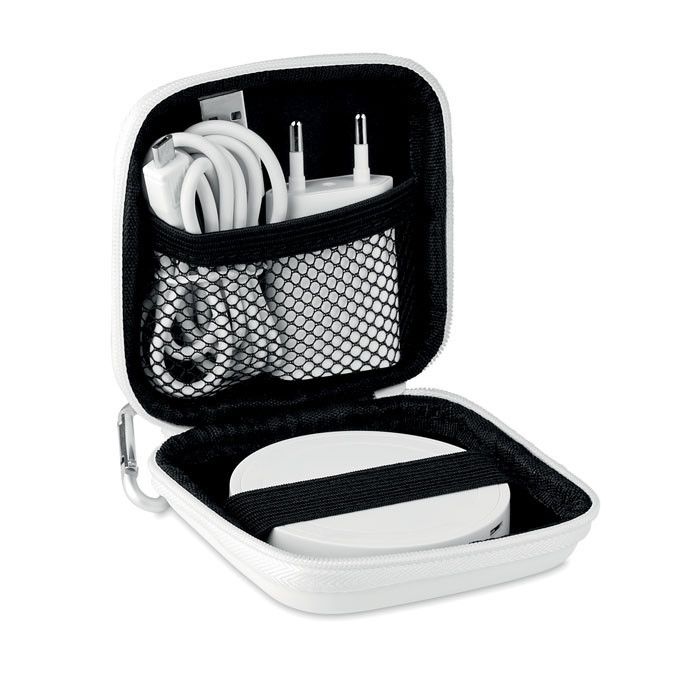 Set chargeur sans fil           Couleur:Blanc