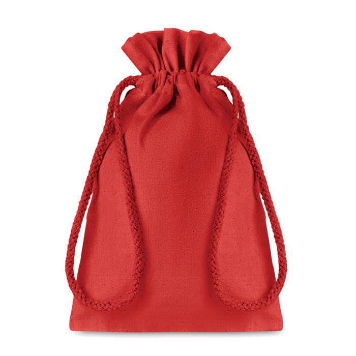 Petit sac en coton              Couleur:Rouge