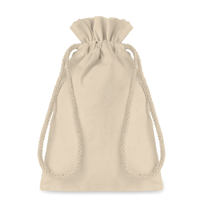 Petit sac en coton              Couleur:Beige