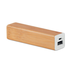 Powerbank bambou 2200 mAh       Couleur:Bois