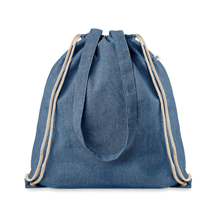 Sac en coton recyclé.           Couleur:Bleu Royal