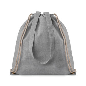 Sac en coton recyclé.           Couleur:Gris