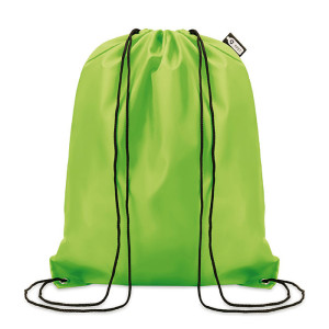 Sac cordelette en PET 190gr     Couleur:Vert citron