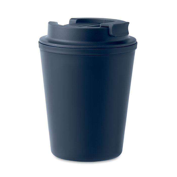 Recycled PP tumbler 300 ml      Couleur:Bleu foncé