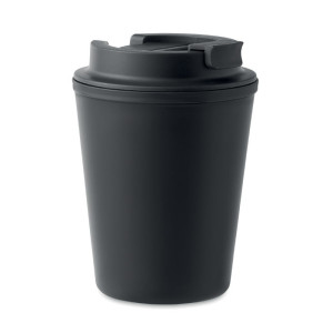 Recycled PP tumbler 300 ml      Couleur:Noir