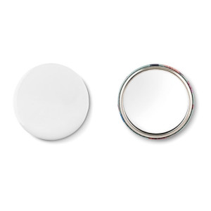 Pins en métal avec miroir       Couleur:Argent