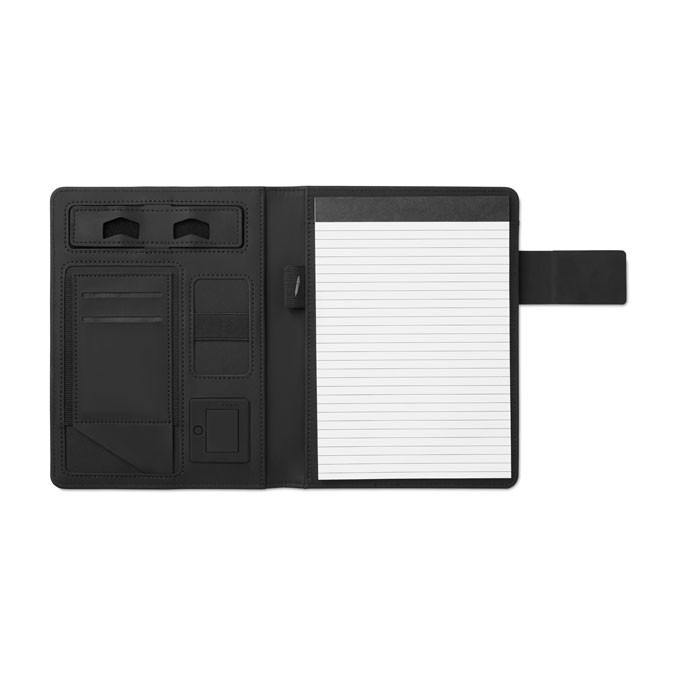 Conférencier A5 et powerbank    Couleur:Noir