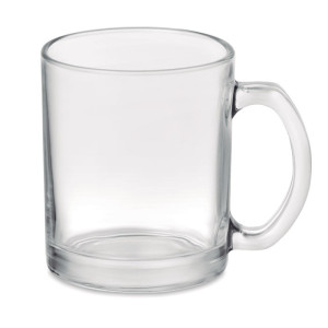 Mug verre pour sublim. 300ml    Couleur:Transparent