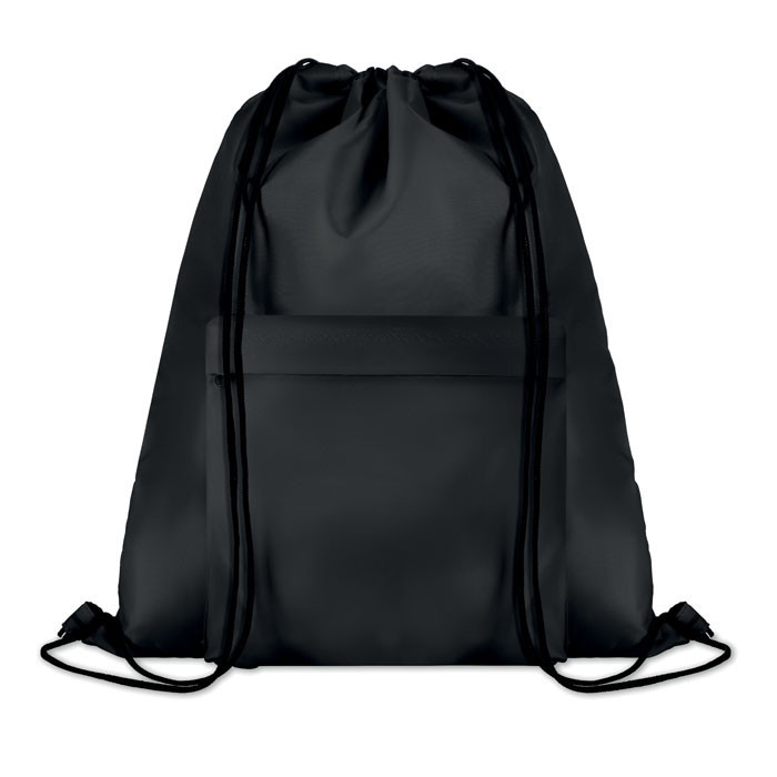 Grand sac cordelette 210D       Couleur:Noir