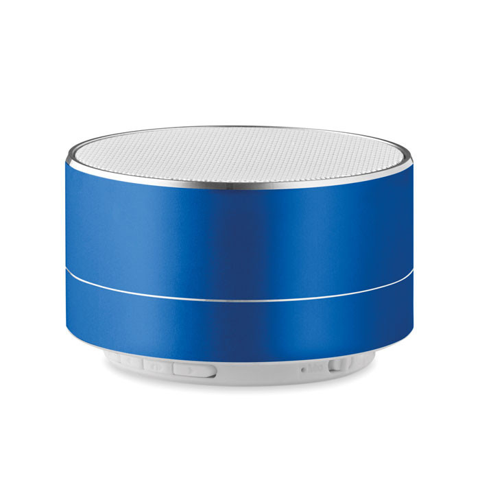 Haut-parleur sans fil rond      Couleur:Bleu Royal