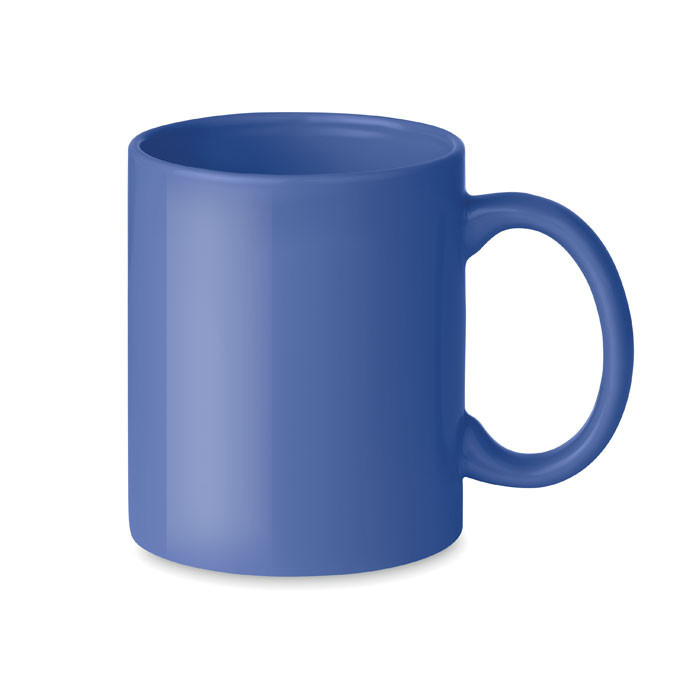 Mug en céramique coloré 300 ml  Couleur:Bleu Royal