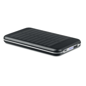 Powerbank solaire 4000mAh       Couleur:Noir