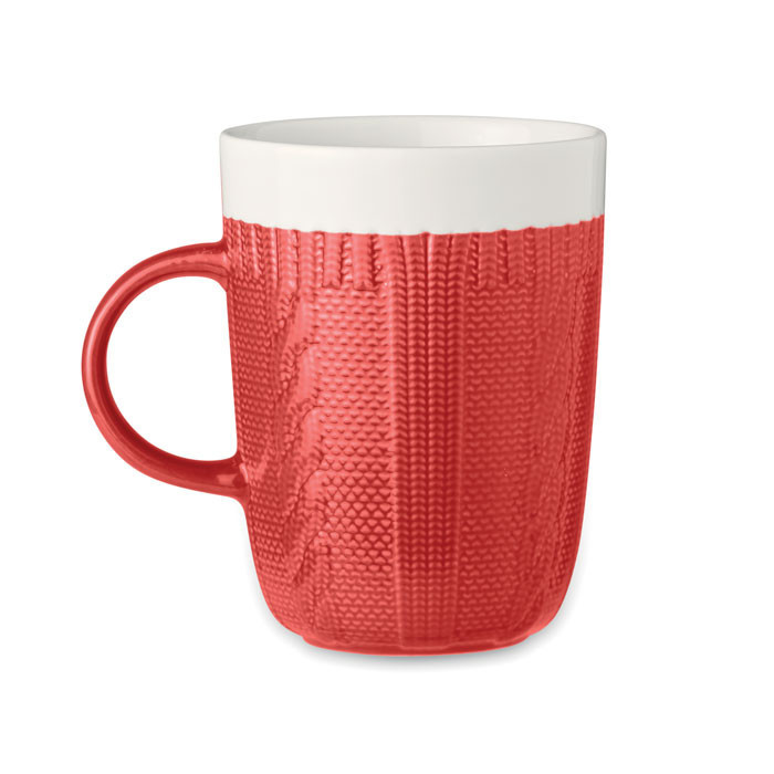 Mug en céramique 310 ml         Couleur:Rouge