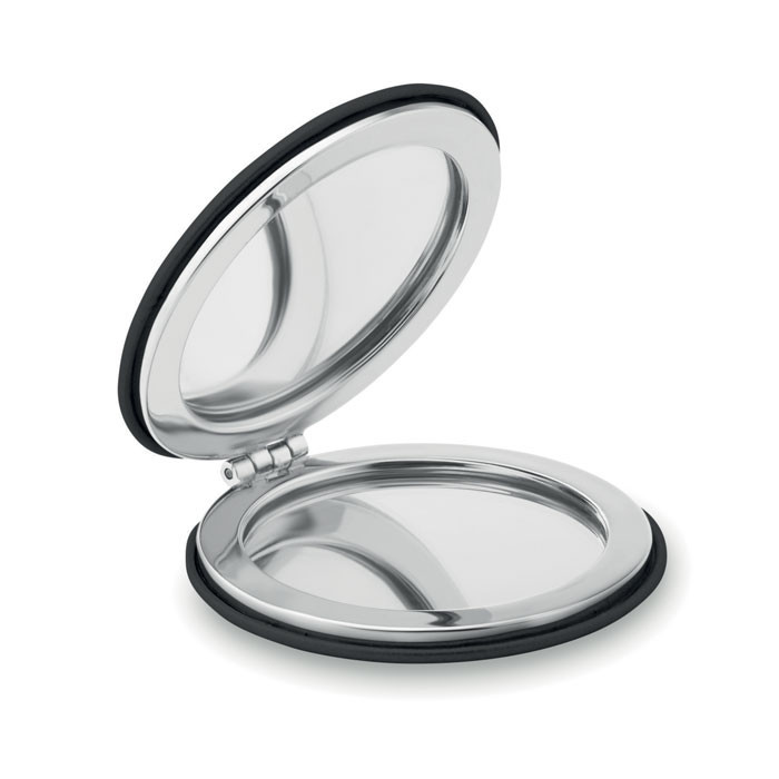 Miroir rond en PU               Couleur:Noir