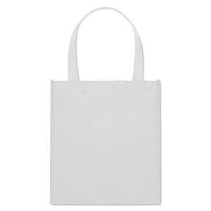 Shopping bag en non tissé       Couleur:Blanc