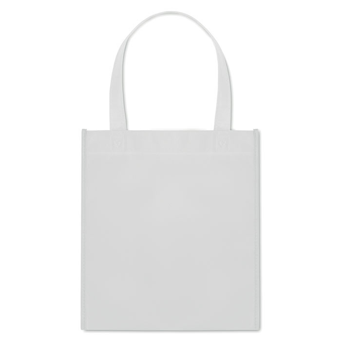 Shopping bag en non tissé       Couleur:Blanc