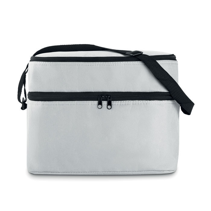 Sac isotherme 2 compartiments   Couleur:Blanc