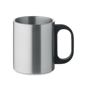 Mug double paroi 300 ml         Couleur:Argent