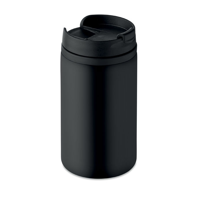 Mug double paroi 250 ml         Couleur:Noir