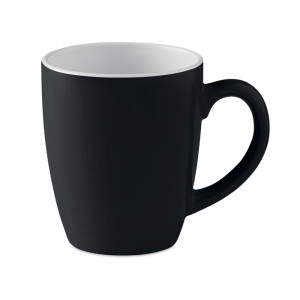 Mug coloré en céramique 290 ml  Couleur:Noir