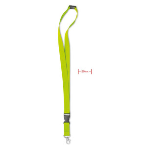 Tour de cou  20 mm              Couleur:Vert citron