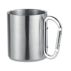 Mug double paroi                Couleur:Argent