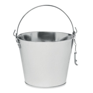 Metal beer bucket 4L            Couleur:Argent