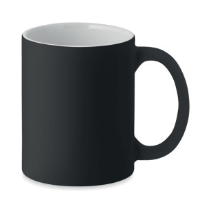 Matt coloured mug 300 ml        Couleur:Noir