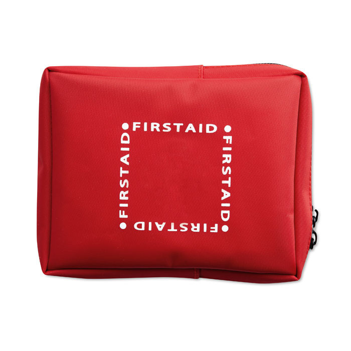 Trousse de secours              Couleur:Rouge