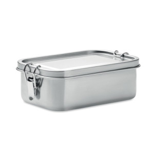 Lunch box en acier inox. 750ml  Couleur:Argent