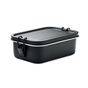 Lunch box en acier inox. 750ml  Couleur:Noir