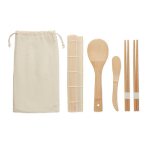 Kit de fabrication de sushis    Couleur:Beige