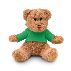 Ours en peluche avec t-shirt    Couleur:Vert