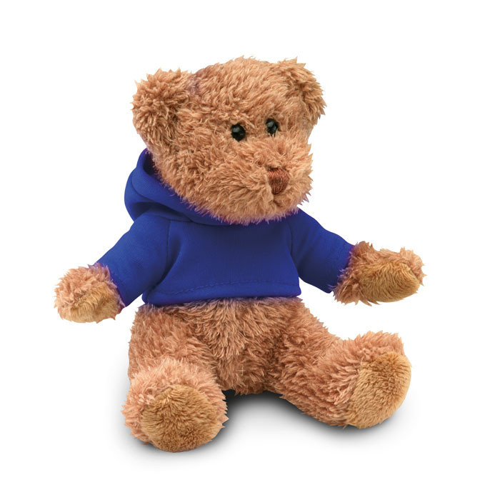 Ours en peluche avec t-shirt    Couleur:Bleu