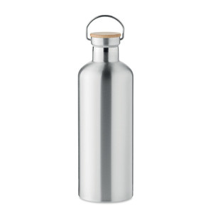 Gourde double paroi 1,5L        Couleur:Argent