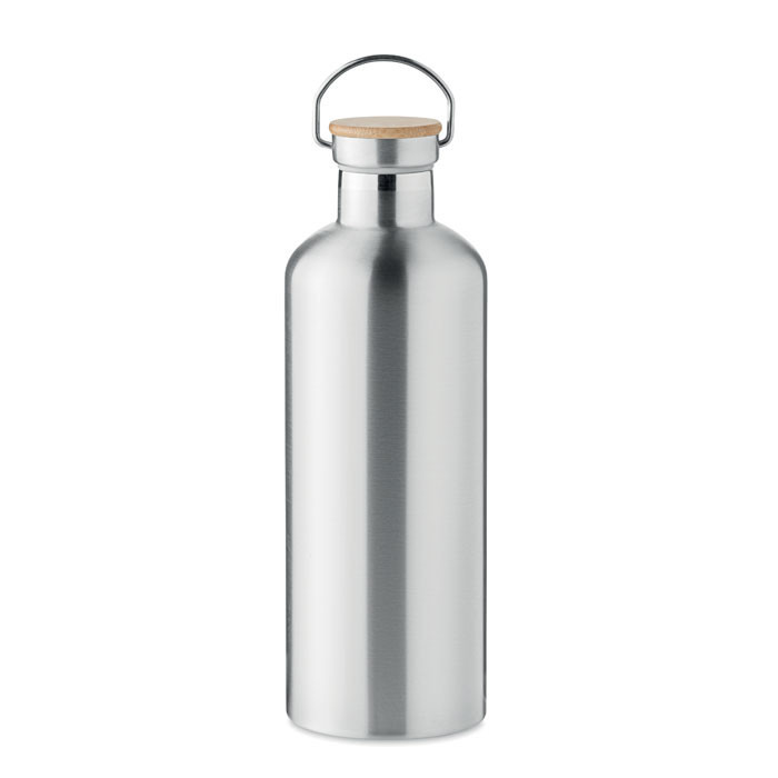 Gourde double paroi 1,5L        Couleur:Argent