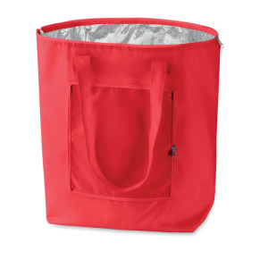 Sac sisotherme pliable.         Couleur:Rouge