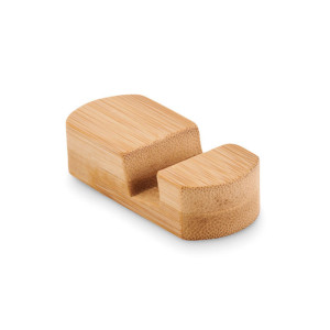 Mini bamboo phone stand         Couleur:Bois