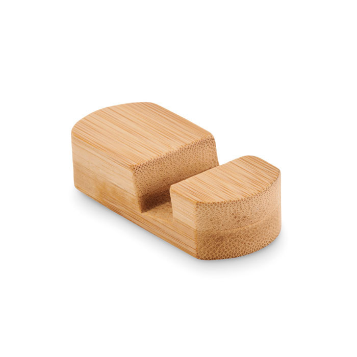 Mini bamboo phone stand         Couleur:Bois