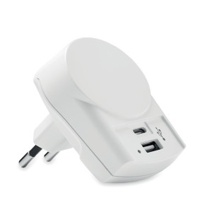 Skross Euro USB Charger (AC)    Couleur:Blanc