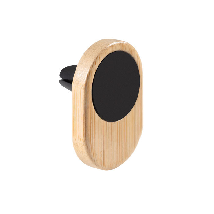 Magnetic air vent phone holder  Couleur:Bois