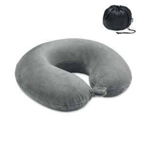 Travel Pillow in 210D RPET      Couleur:Gris