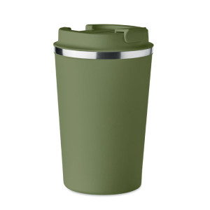 Gobelet à double paroi 350 ml   Couleur:Vert foncé