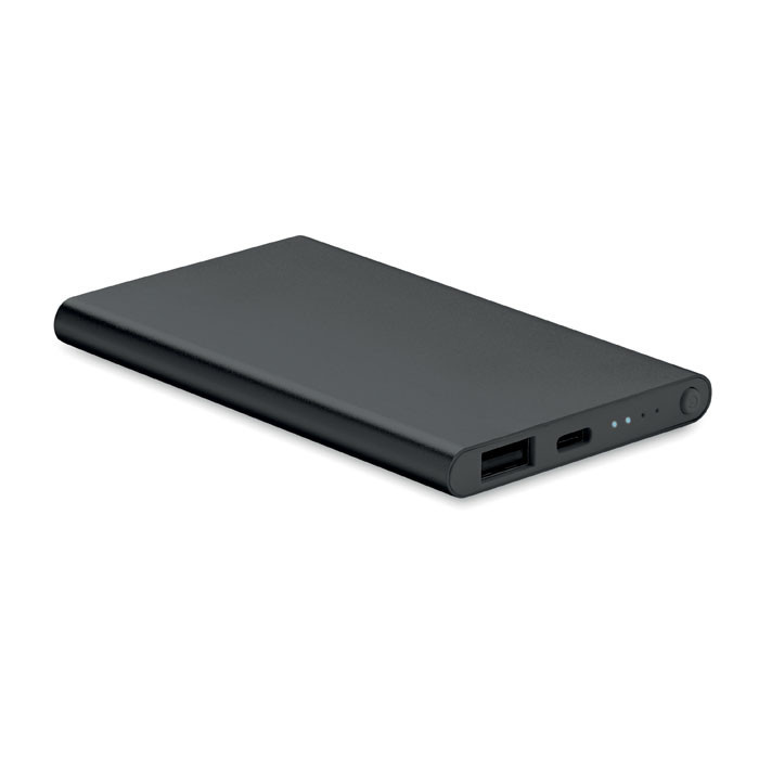 4000 mAh Power Bank Type C      Couleur:Noir