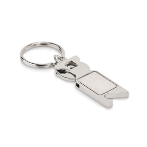 Euro Token keyring              Couleur:Argent