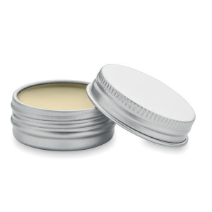 Vegan lip balm in round tin     Couleur:Beige