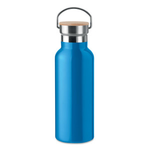 Flacon double paroi 500 ml      Couleur:Turquoise