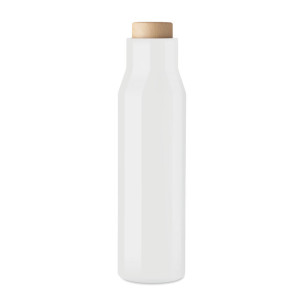 Flacon à double paroi 500 ml    Couleur:Blanc