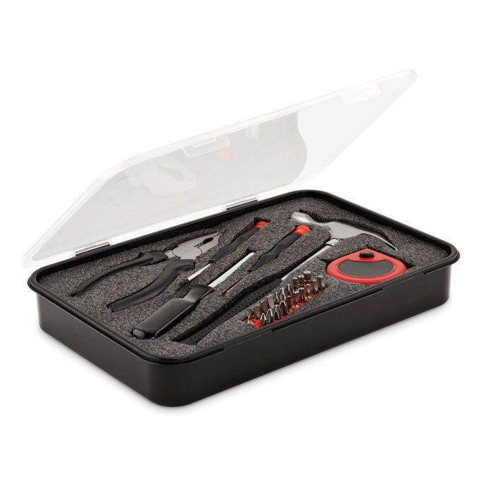 25 piece multi-tool set         Couleur:Noir